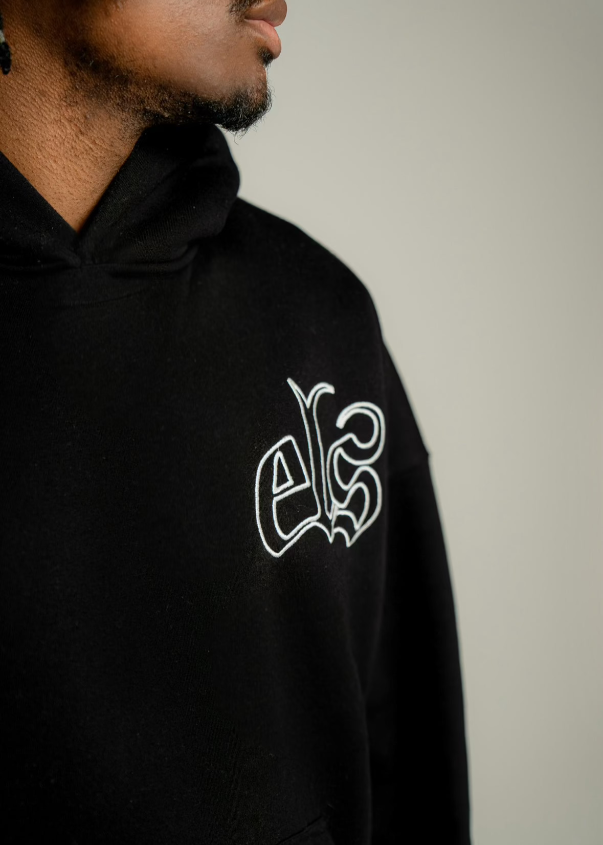 RAWS HOODIE BLACK